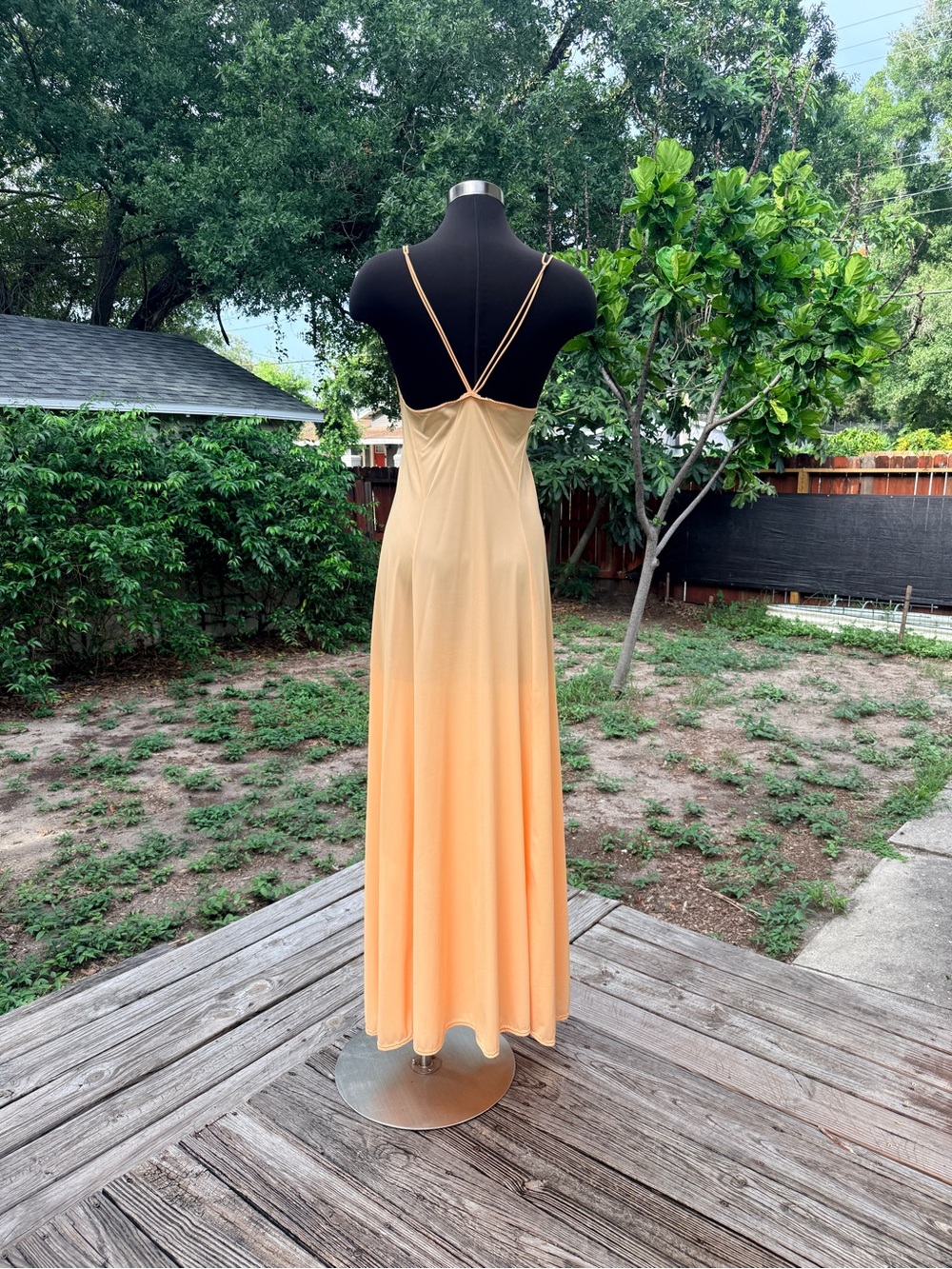 Vintage 1970s RARE Neil Bieff-Arturo Herrera for Bendel’s Studio Slip Dress - Picture 5 of 12